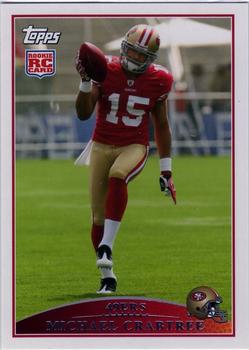 2009 Topps - Rookies (Hobby) #3 Michael Crabtree Front