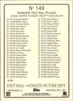 2006 Topps Turkey Red #149 Larry Johnson Back