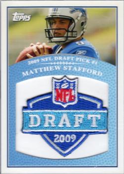 2009 Topps - Patches #RR-MS Matthew Stafford Front