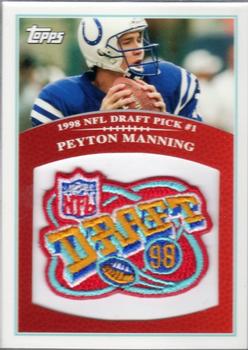 2009 Topps - Patches #RR-PM Peyton Manning Front