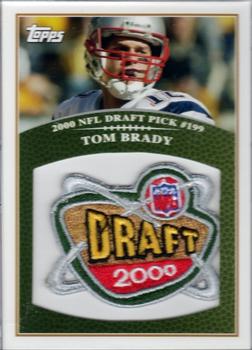2009 Topps - Patches #RR-TB Tom Brady Front