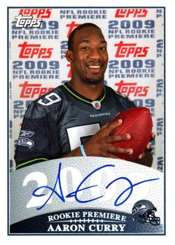 2009 Topps - Rookie Premiere Autographs #RPA-AC Aaron Curry Front