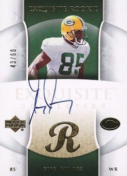 2006 Upper Deck Exquisite Collection #79 Greg Jennings Front