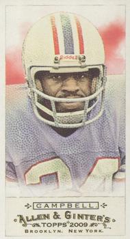 2009 Topps - Allen & Ginter #AG1 Earl Campbell Front