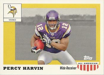 2009 Topps - All Americans #AA12 Percy Harvin Front