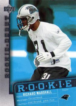 2006 Upper Deck Rookie Debut #113 Richard Marshall Front