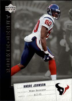 2006 Upper Deck Rookie Debut #41 Andre Johnson Front