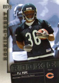2006 Upper Deck Rookie Debut #119 P.J. Pope Front