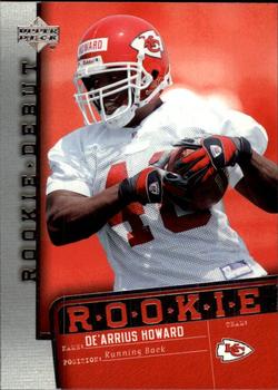 2006 Upper Deck Rookie Debut #150 De'Arrius Howard Front