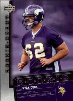 2006 Upper Deck Rookie Debut #155 Ryan Cook Front