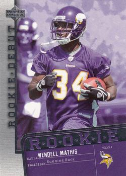 2006 Upper Deck Rookie Debut #158 Wendell Mathis Front