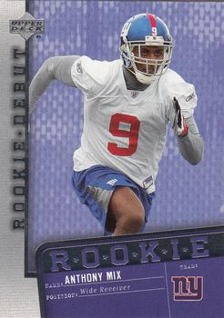 2006 Upper Deck Rookie Debut #164 Anthony Mix Front