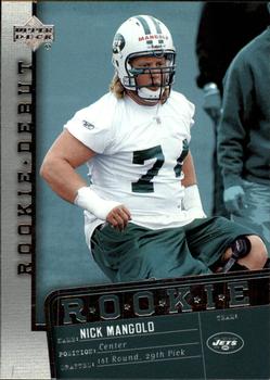 2006 Upper Deck Rookie Debut #165 Nick Mangold Front