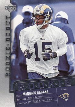 2006 Upper Deck Rookie Debut #188 Marques Hagans Front