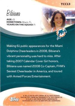 2009 Topps Chrome - Cheerleaders #TCC13 Bibiana Back