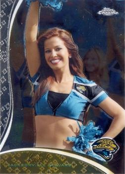 2009 Topps Chrome - Cheerleaders #TCC5 Kayla S. Front