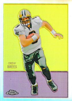 2009 Topps Chrome - Chicle Refractors #C30 Drew Brees Front