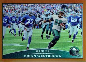 2009 Topps Chrome - Copper Refractors #TC45 Brian Westbrook  Front