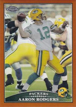 2009 Topps Chrome - Copper Refractors #TC75 Aaron Rodgers  Front