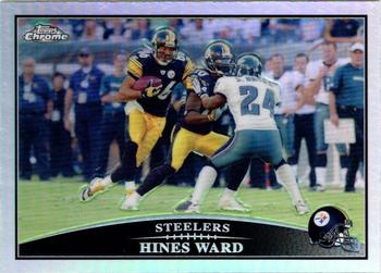 2009 Topps Chrome - Refractors #TC22 Hines Ward Front