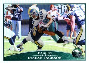 2009 Topps Chrome - Refractors #TC23 DeSean Jackson Front