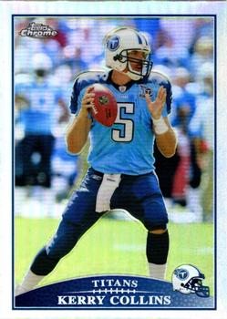 2009 Topps Chrome - Refractors #TC61 Kerry Collins Front