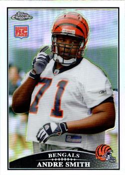 2009 Topps Chrome - Refractors #TC116 Andre Smith Front