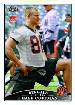 2009 Topps Chrome - Refractors #TC131 Chase Coffman Front