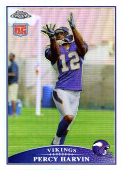 2009 Topps Chrome - Refractors #TC155 Percy Harvin Front