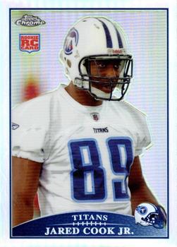 2009 Topps Chrome - Refractors #TC158 Jared Cook Front