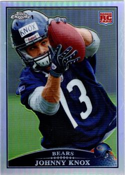2009 Topps Chrome - Refractors #TC202 Johnny Knox Front