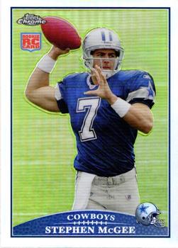 2009 Topps Chrome - Refractors #TC212 Stephen McGee Front