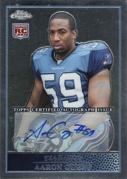 2009 Topps Chrome - Rookie Autographs #TC120 Aaron Curry Front