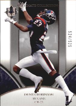 2006 Upper Deck Ultimate Collection #80 Dunta Robinson Front