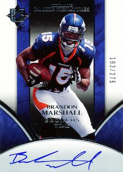 2006 Upper Deck Ultimate Collection #238 Brandon Marshall Front