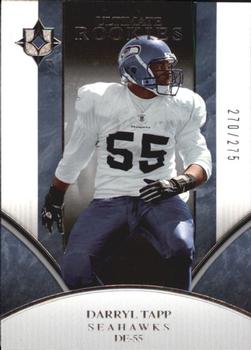 2006 Upper Deck Ultimate Collection #292 Darryl Tapp Front