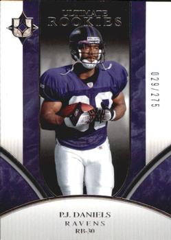 2006 Upper Deck Ultimate Collection #342 P.J. Daniels Front