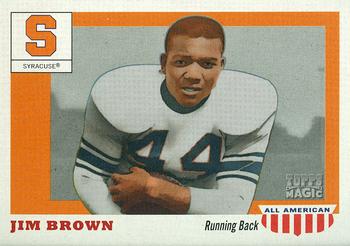 2009 Topps Magic - All Americans #AA18 Jim Brown Front