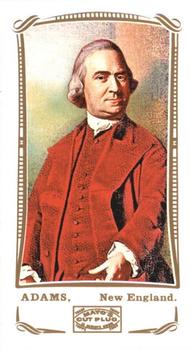 2009 Topps Mayo - Celebrated Citizens #CC1 Samuel Adams Front