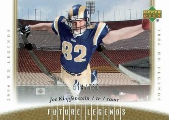 2006 Upper Deck Legends #153 Joe Klopfenstein Front