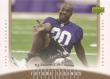 2006 Upper Deck Legends #182 P.J. Daniels Front