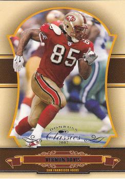 2007 Donruss Classics #85 Vernon Davis Front