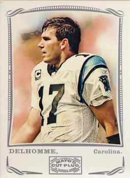 2009 Topps Mayo - Silver #107 Jake Delhomme Front