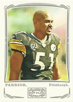 2009 Topps Mayo - Silver #111 James Farrior Front