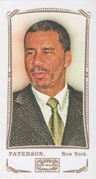 2009 Topps Mayo - United States Governors #USG32 David Paterson Front