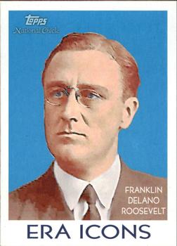 2009 Topps National Chicle - Era Icons #EI-7 Franklin D. Roosevelt Front