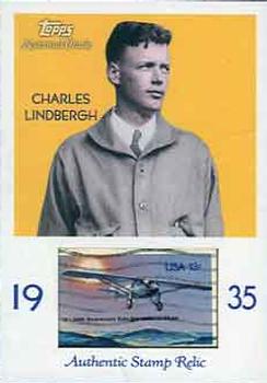 2009 Topps National Chicle - Era Icons Relics #ER-CL Charles Lindbergh Front