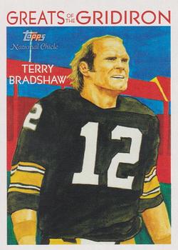 2009 Topps National Chicle - Greats of the Gridiron #GG-6 Terry Bradshaw Front