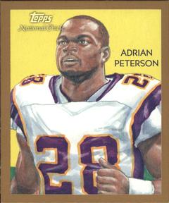 2009 Topps National Chicle - Mini #C30 Adrian Peterson Front