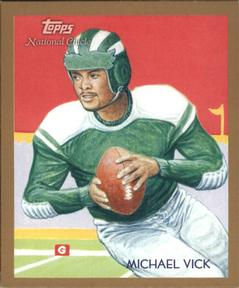 2009 Topps National Chicle - Mini #C100 Michael Vick Front